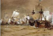 unknow artist Seascape, boats, ships and warships. 69 Sweden oil painting reproduction
